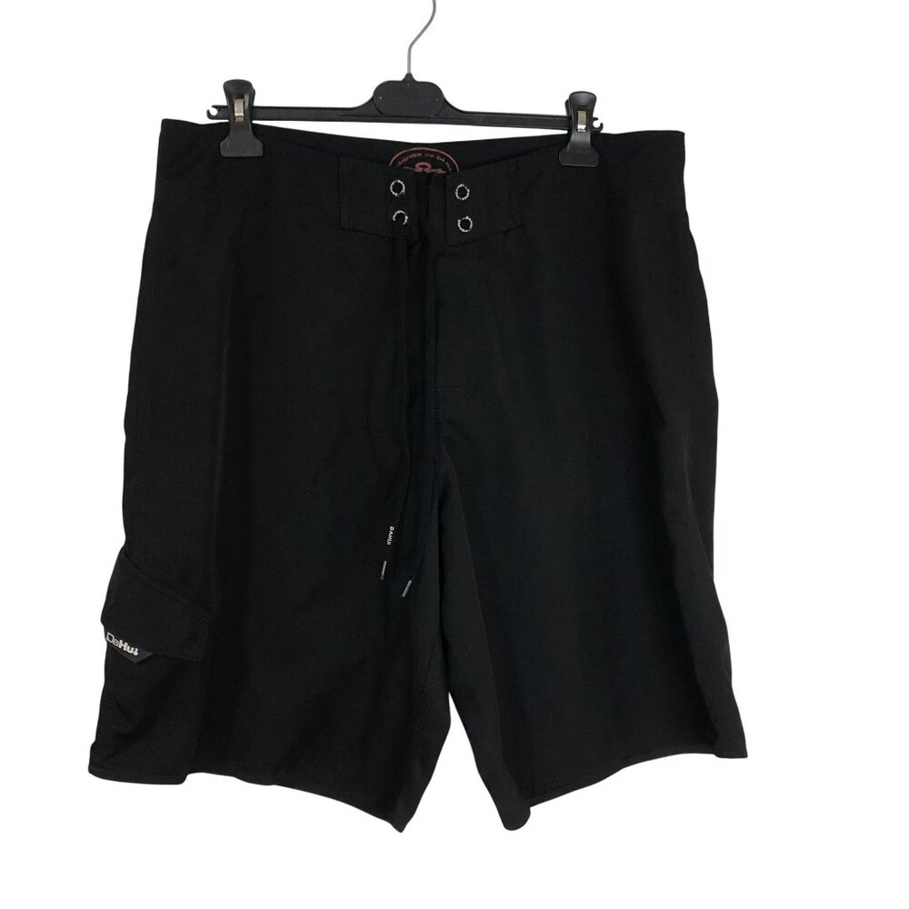 DaHui Shorts Board Size 36 With Side Pocket & Drawstring Closure Black Mens